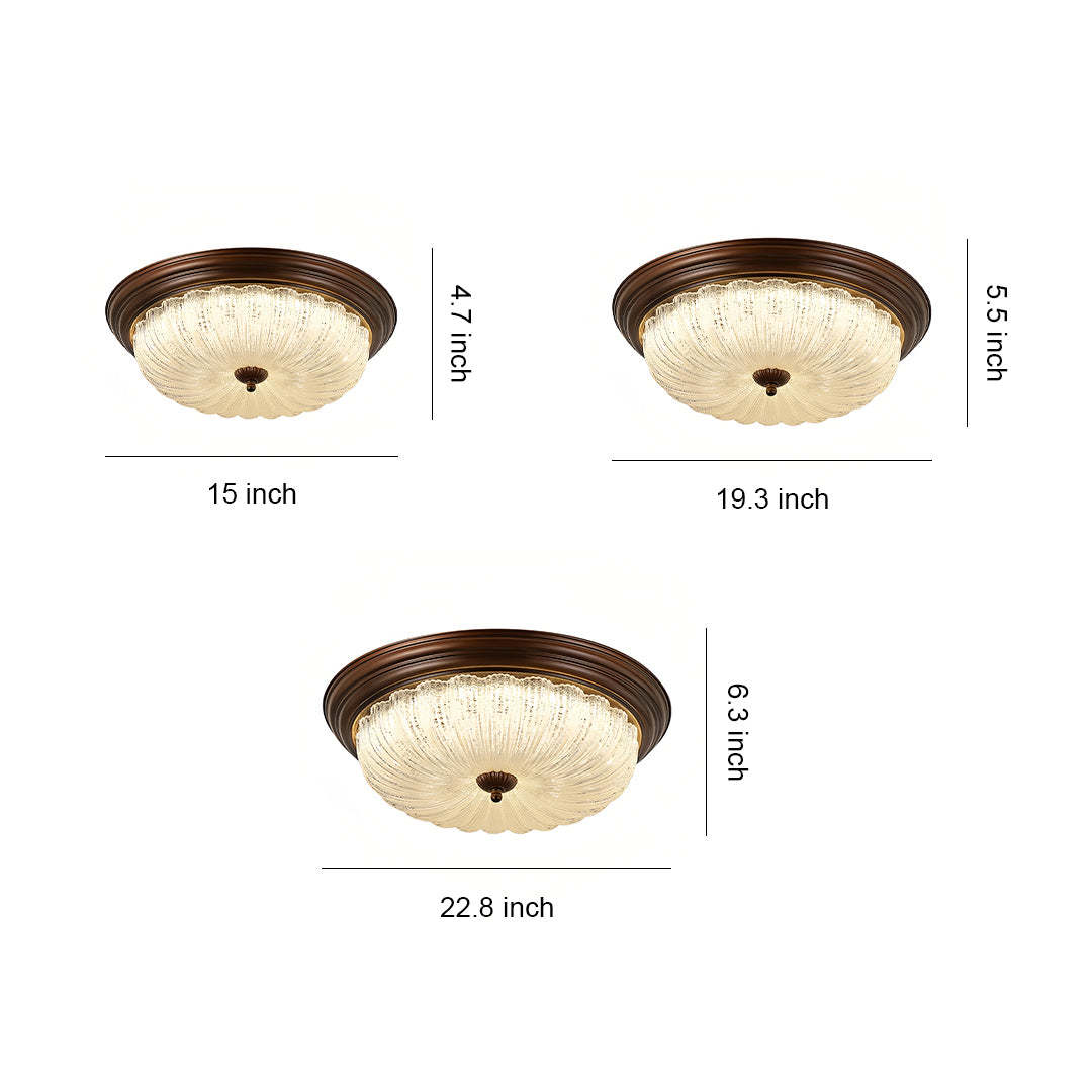 CHESTERFIELD WOODLAND DOME CEILING LANTERN