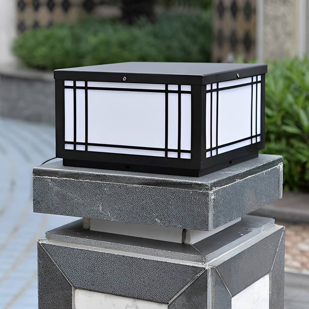 WINCHESTER VINTAGE LED FENCE POST LANTERNS WITH REMOTE CONTROL