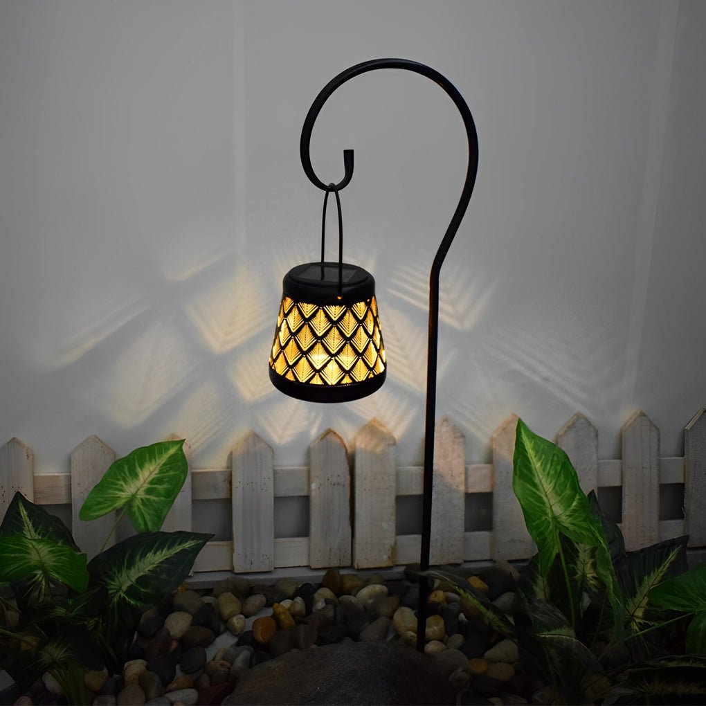 WILLOUGHBY RUSTIC WOVEN SOLAR HANGING LANTERN SET"  
2. "CAVENDISH VINTAGE METAL MESH OUTDOOR LIGHTING DUO