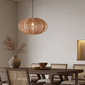 FENWICK HEMP ROPE HANGING LANTERN WITH JAPANESE WABI-SABI INFLUENCE