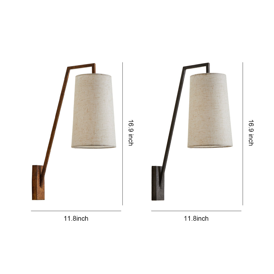 BRADSHAW VINTAGE METAL WALL LANTERN