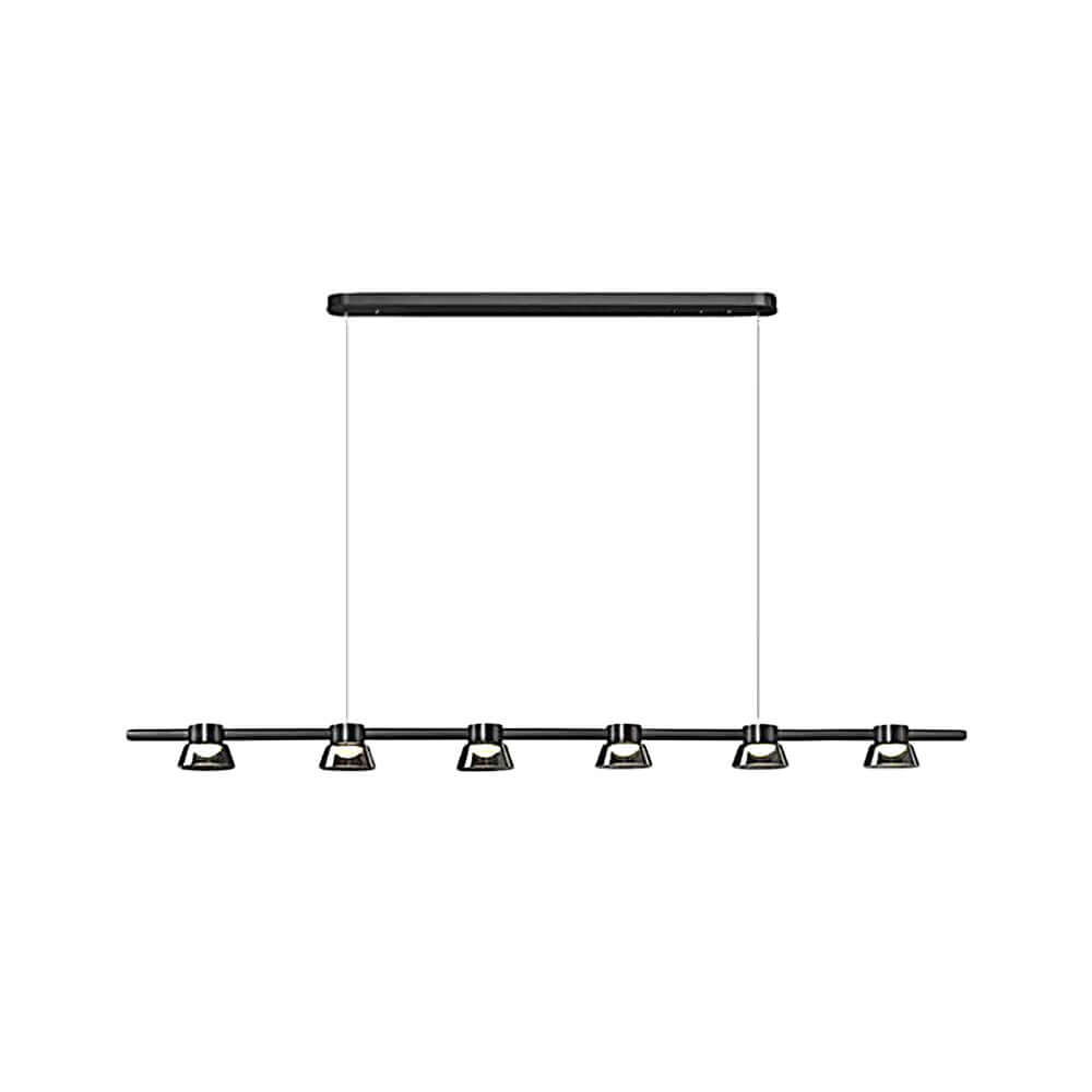 GRIMSBY SMOKEY GLASS RING PENDANT LIGHT