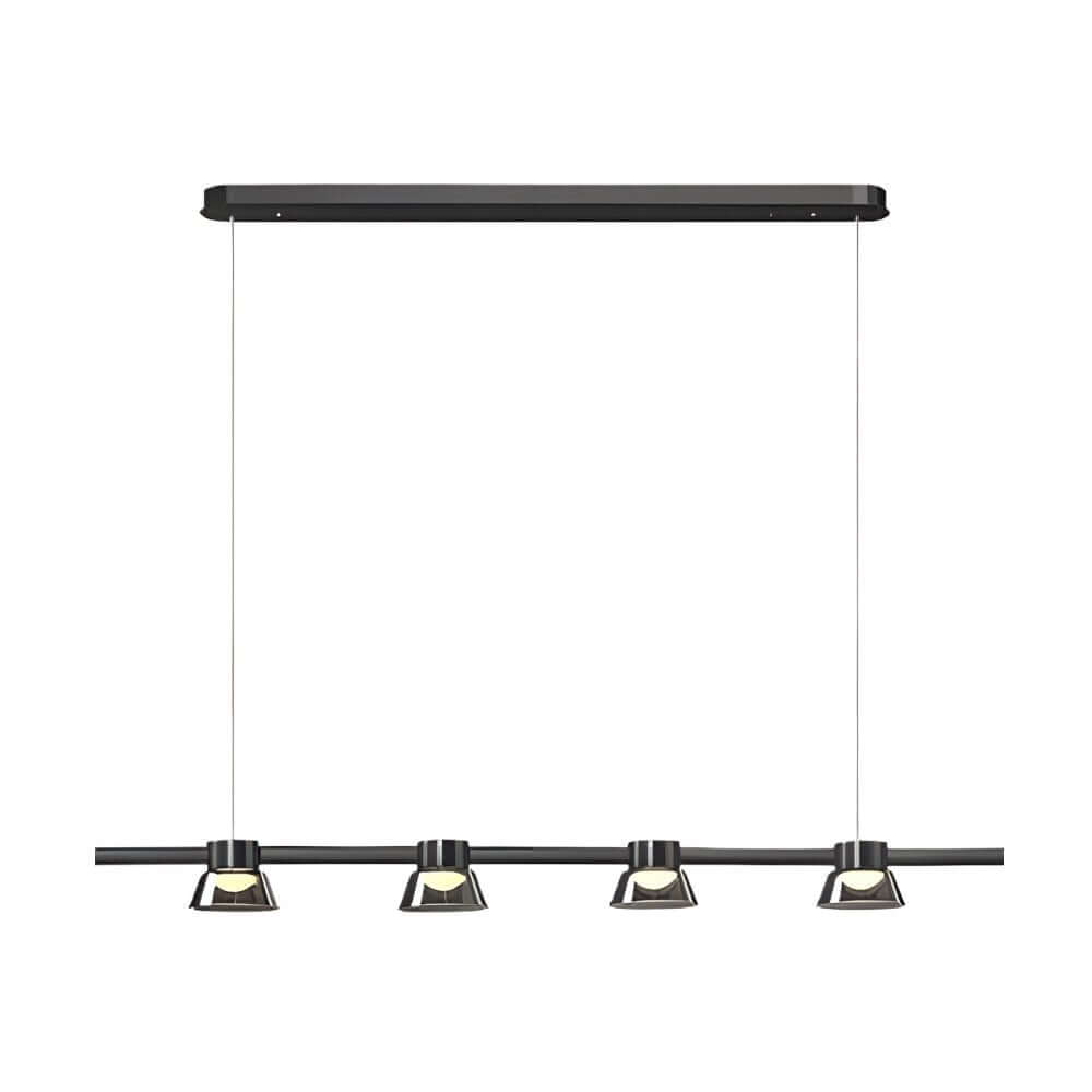 GRIMSBY SMOKEY GLASS RING PENDANT LIGHT