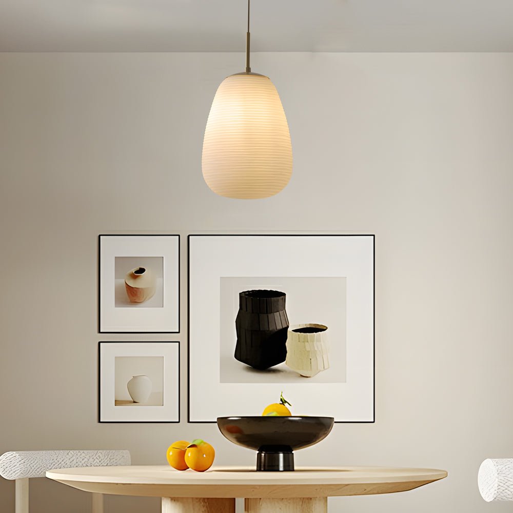 WINDSOR WHITE ORB HANGING LANTERN