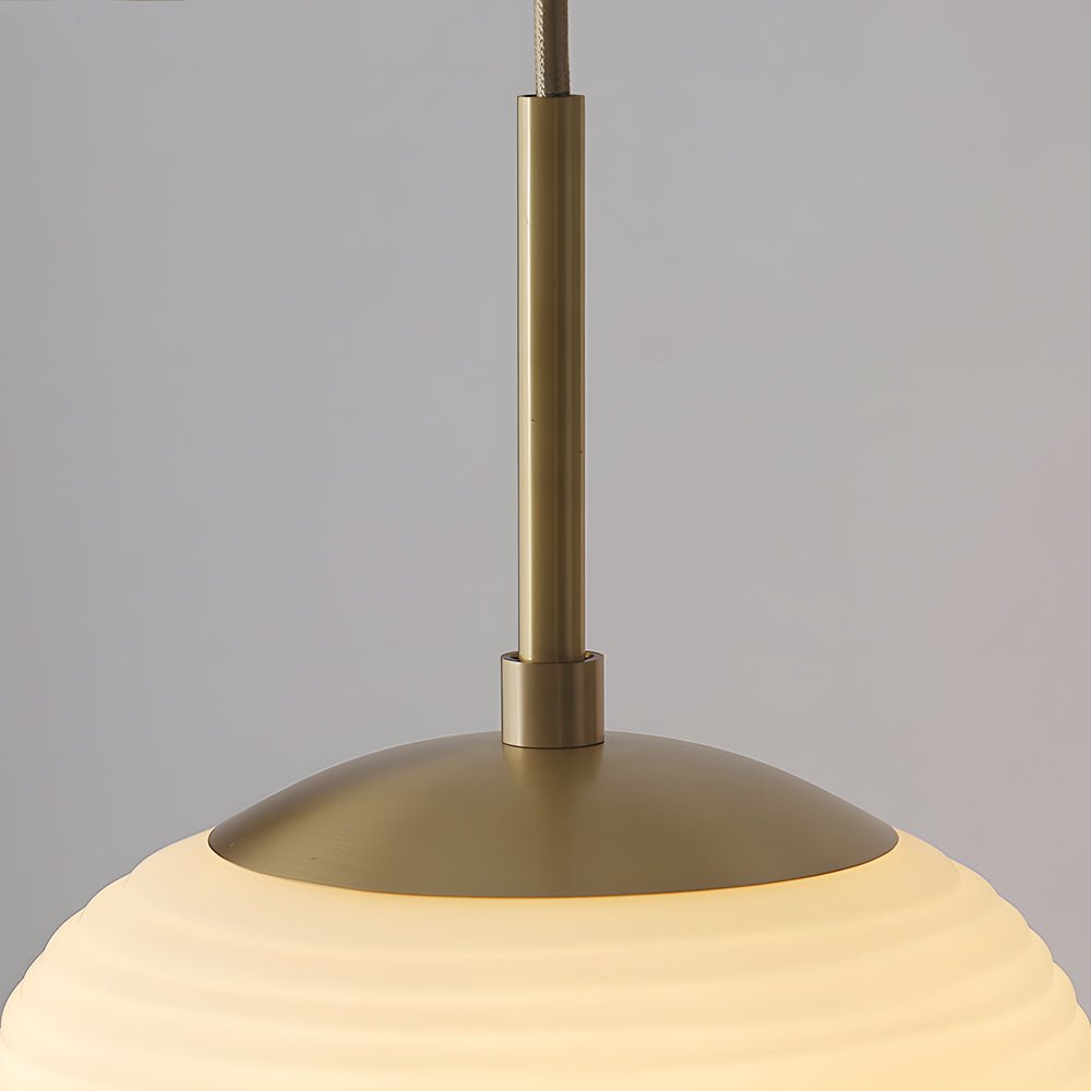WINDSOR WHITE ORB HANGING LANTERN