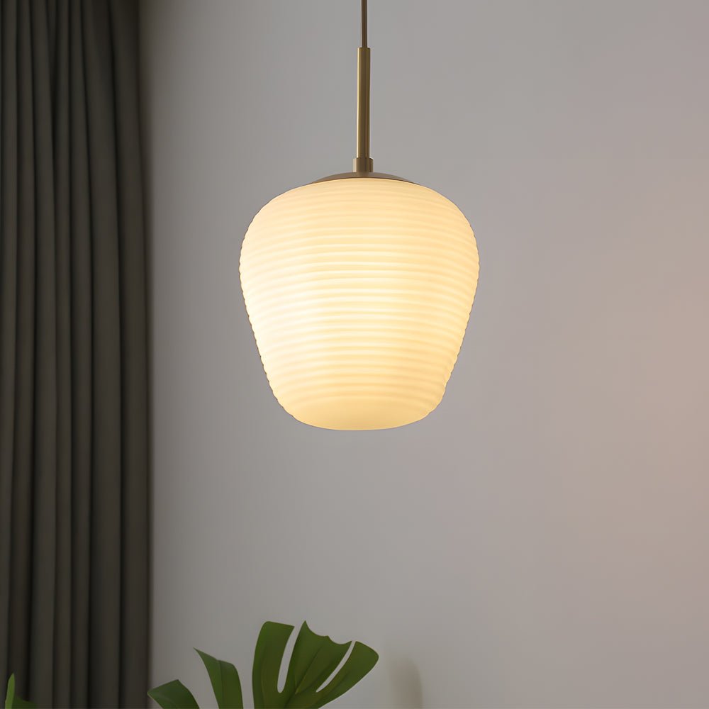 WINDSOR WHITE ORB HANGING LANTERN