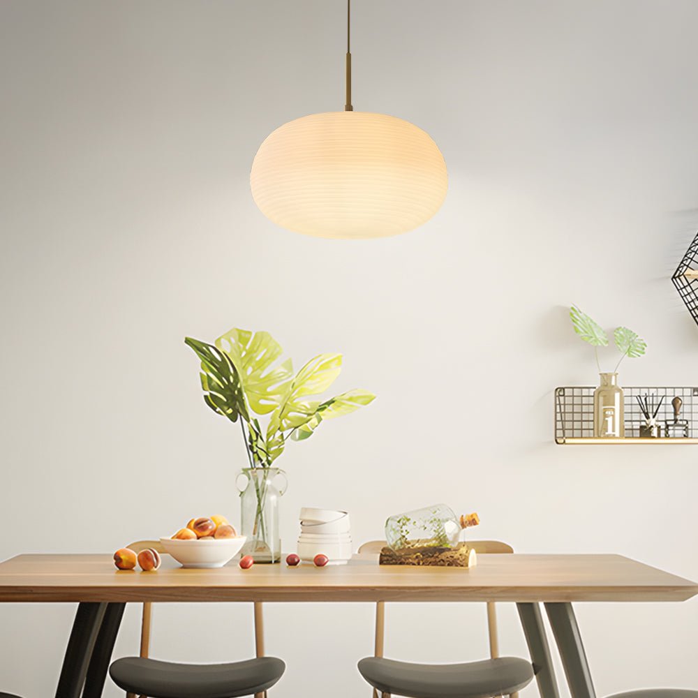 WINDSOR WHITE ORB HANGING LANTERN