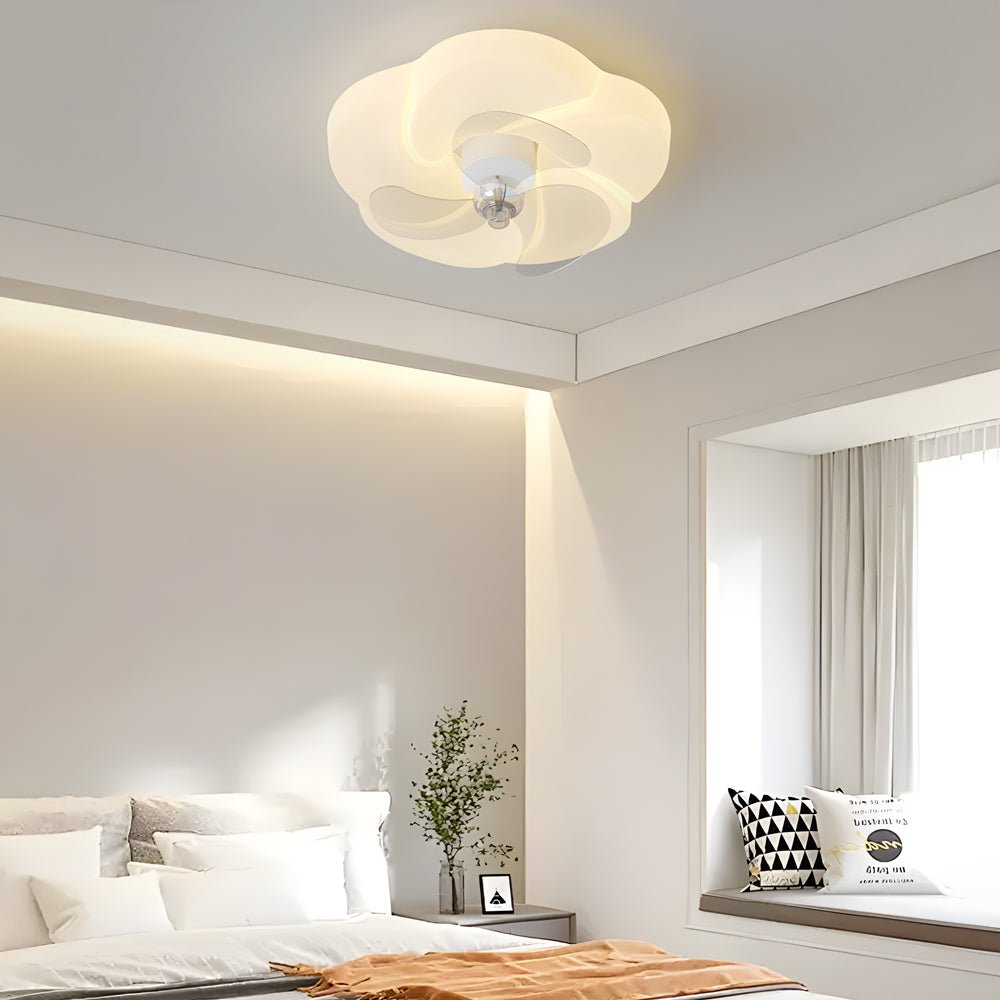 FLORENCE BLOOM TRIPLE DIMENSIONAL LED CEILING FAN WITH GENTLE SWAY