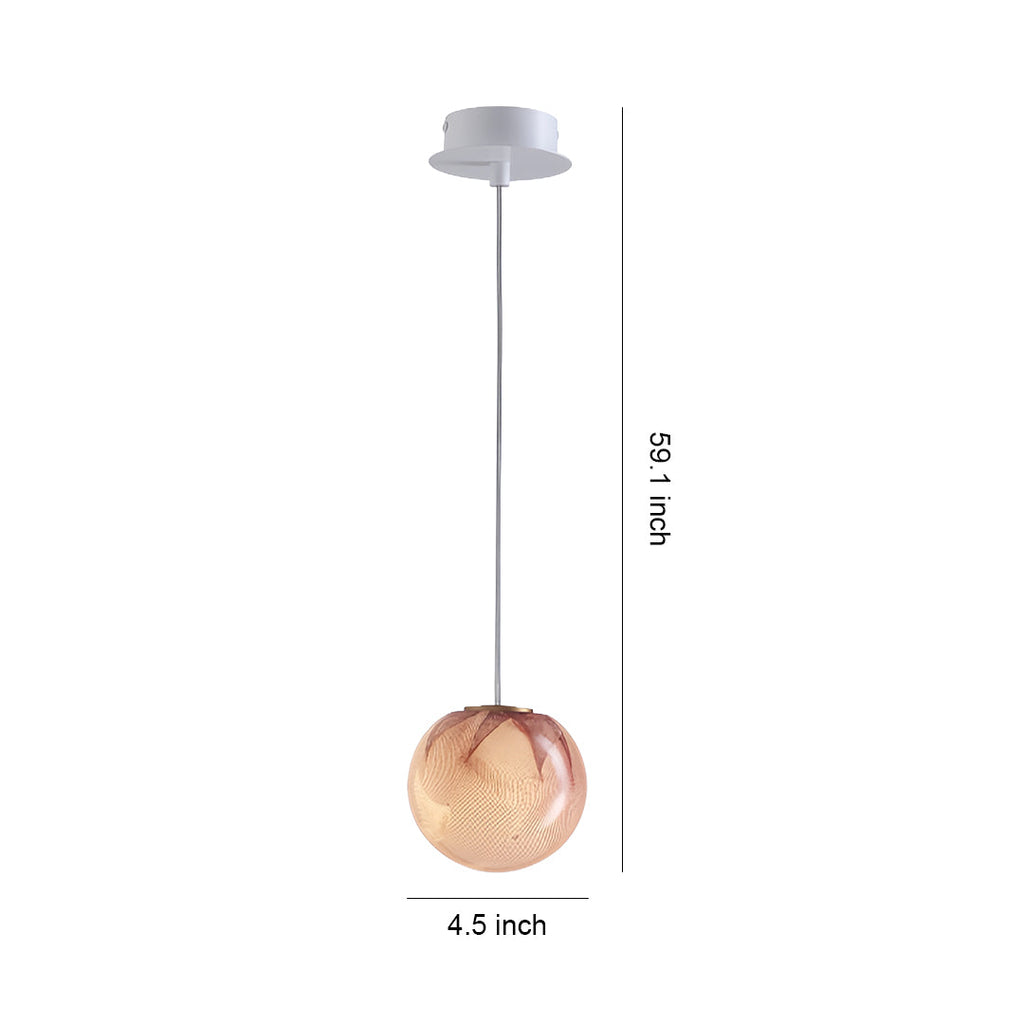 WINTHROP CLEAR CRYSTAL DROPLET PENDANT LIGHT