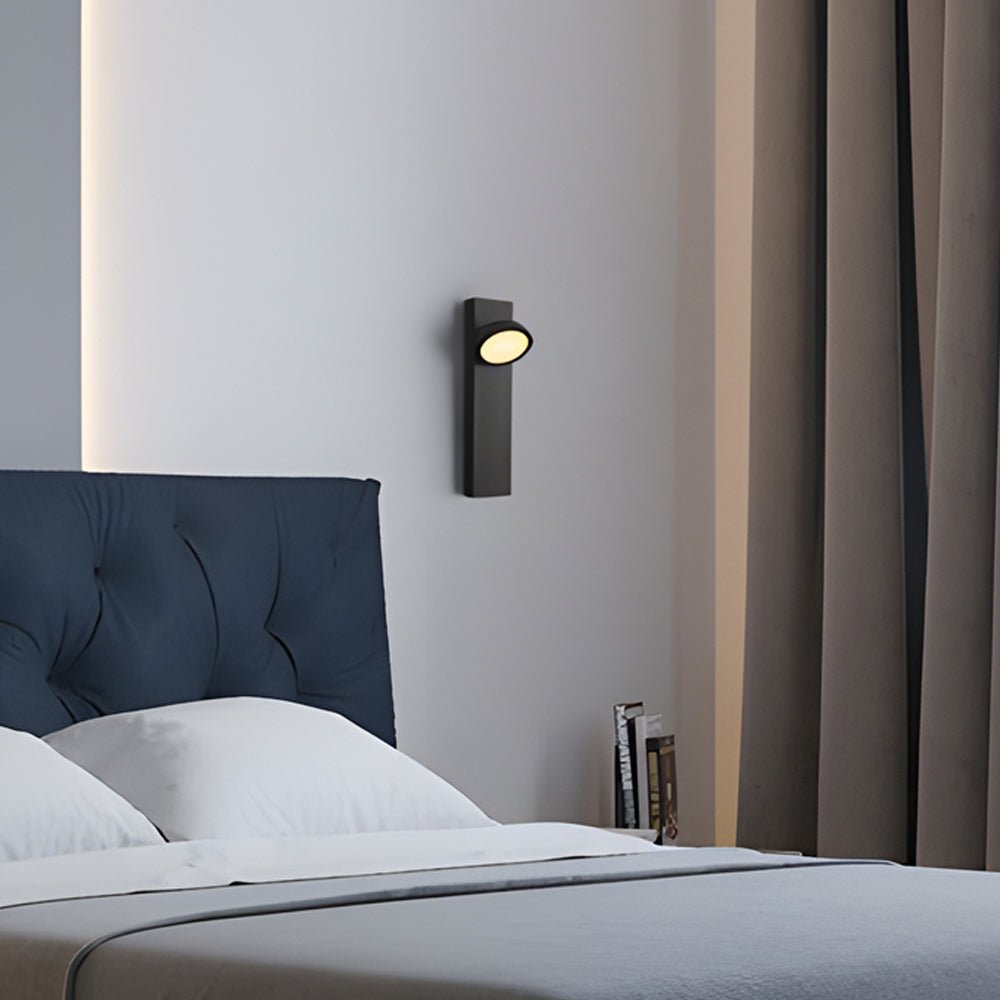 WHITMORE ROTATING ILLUMINATION WALL SCONCE, TOUCH SENSATION