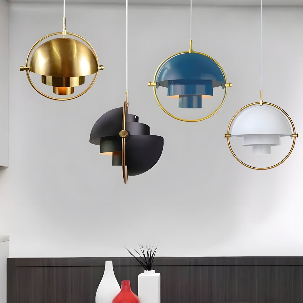 WINDSOR SPIRAL IRON PENDANT LIGHT