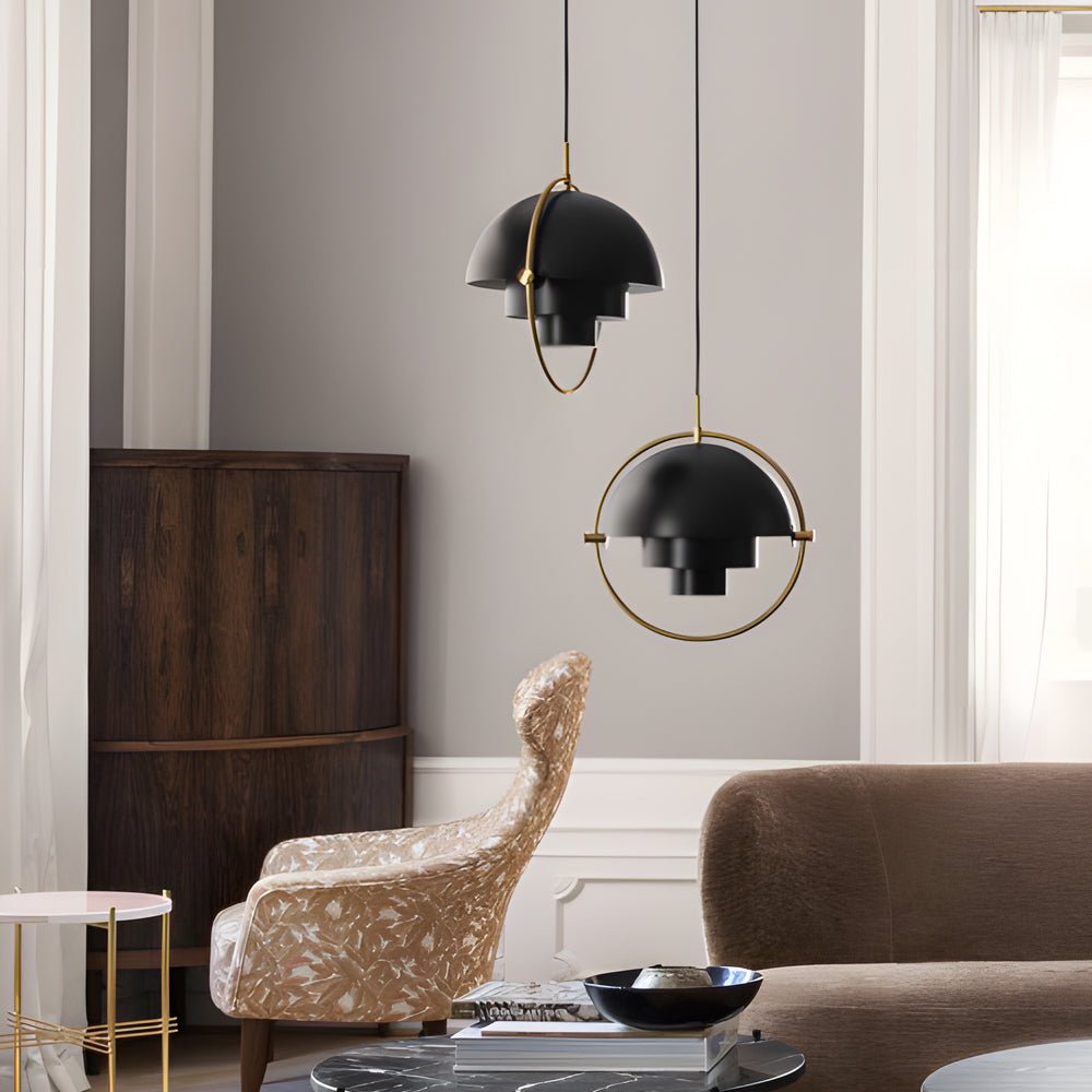 WINDSOR SPIRAL IRON PENDANT LIGHT
