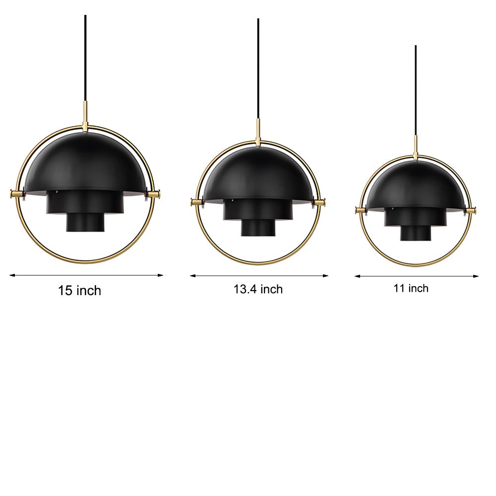 WINDSOR SPIRAL IRON PENDANT LIGHT
