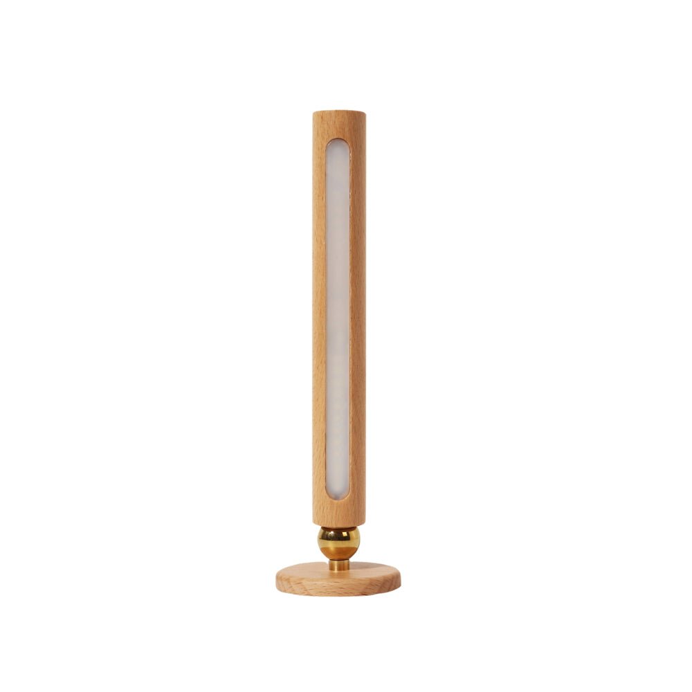 RAVENHALL WOODEN ROTATING MAGNETIC TOUCH NIGHT LAMP