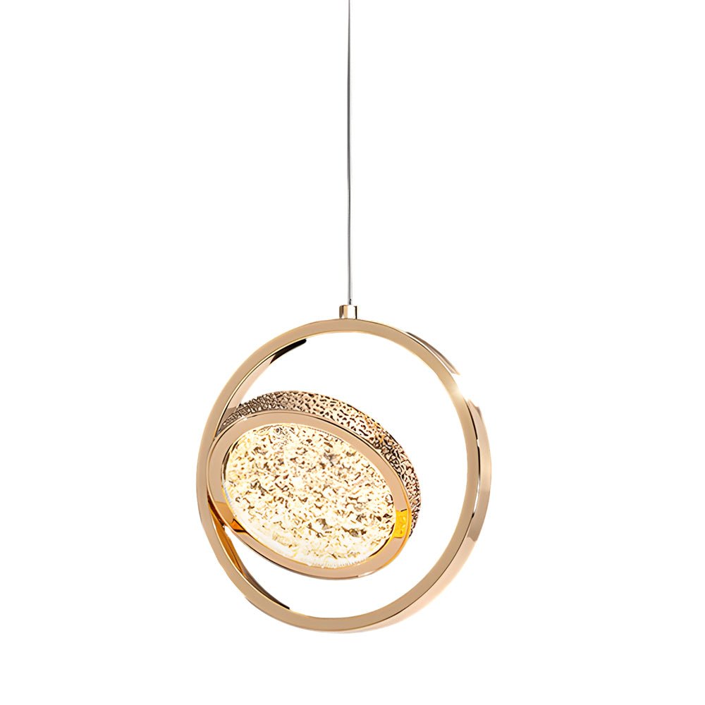 WINTHORPE 270° ROTATING ACRYLIC TRIO PENDANT LIGHT