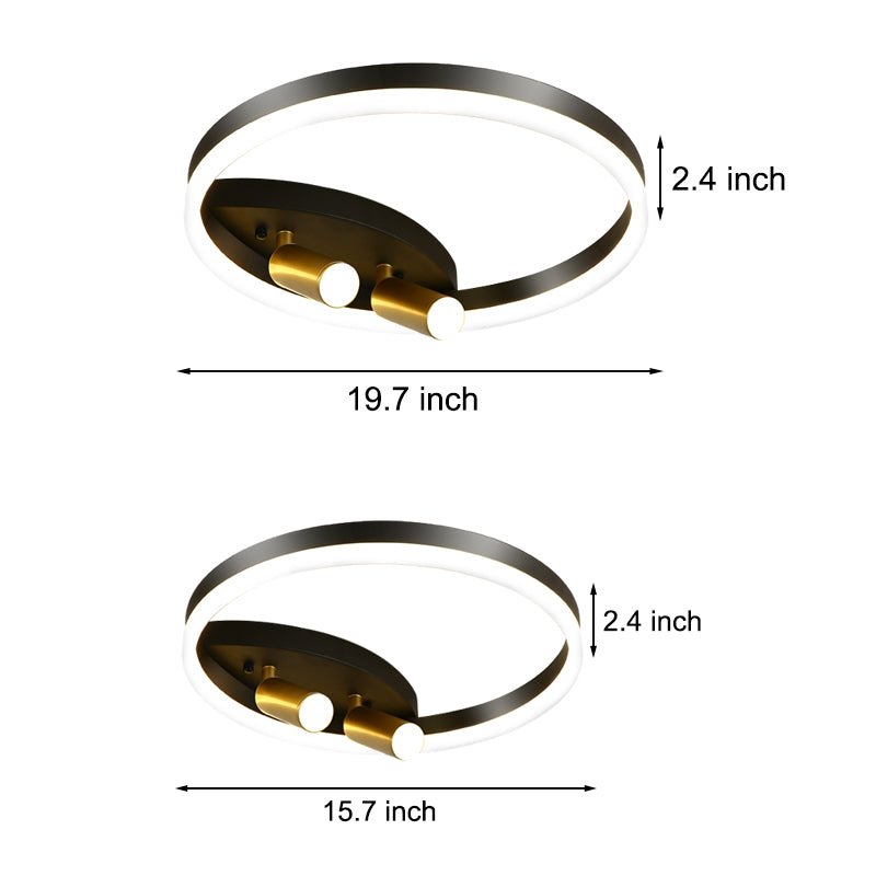 WINDSOR TRIO DIMMABLE LED CEILING LANTERN WITH DUAL FOCUS SPOTLIGHTS