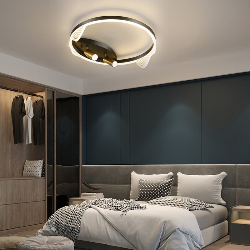 WINDSOR TRIO DIMMABLE LED CEILING LANTERN WITH DUAL FOCUS SPOTLIGHTS