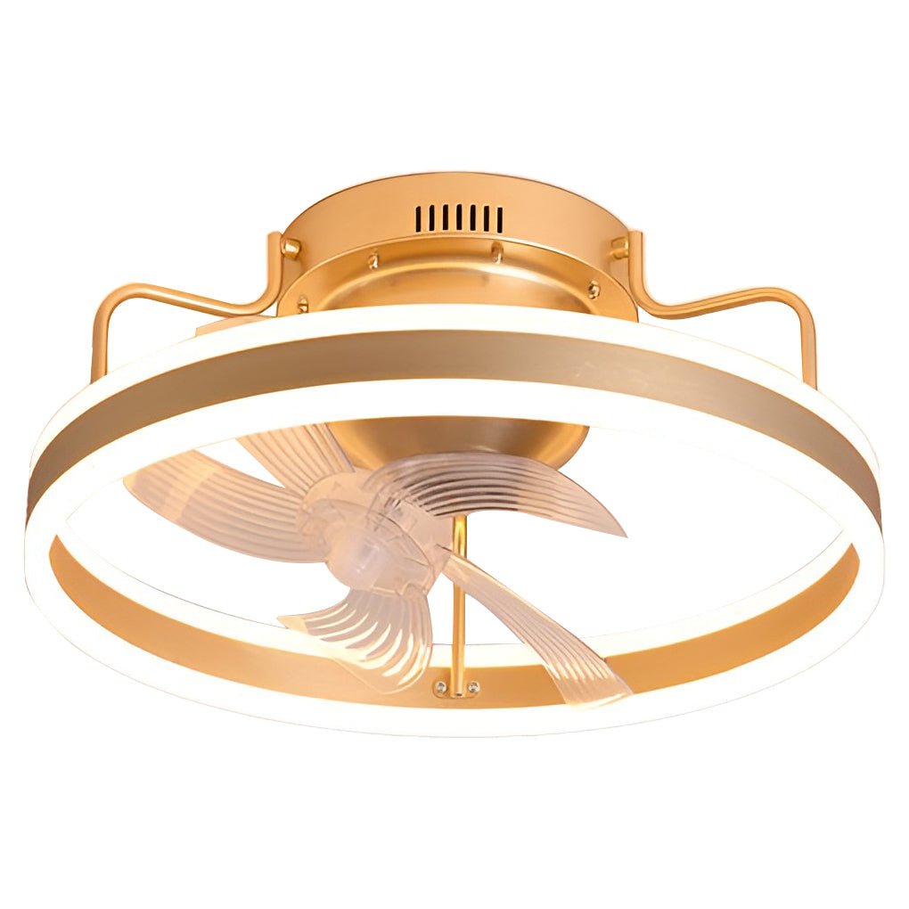 WINDSOR WHIRL 360° DIMMING CEILING FAN LIGHT WITH REMOTE CONTROL