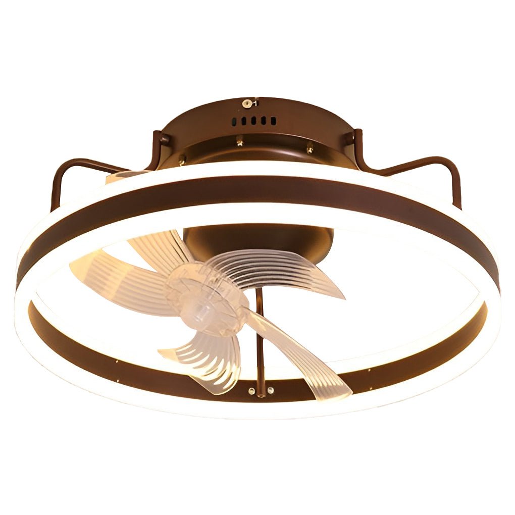 WINDSOR WHIRL 360° DIMMING CEILING FAN LIGHT WITH REMOTE CONTROL
