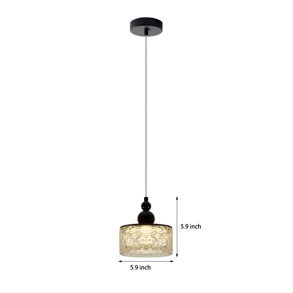WINTERBOURNE ACRYLIC ICE GLOBE PENDANT LIGHTING