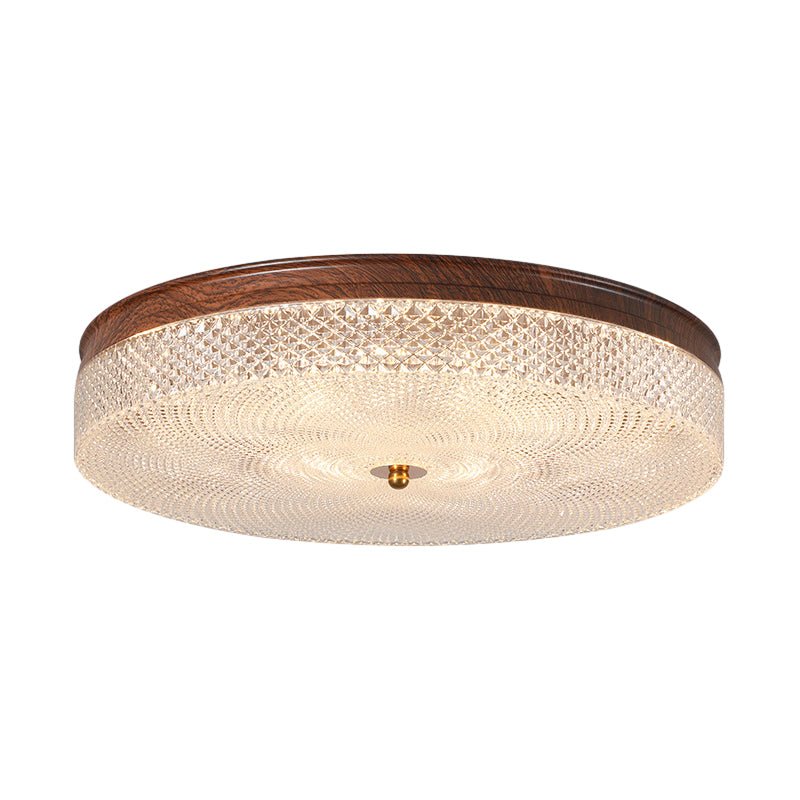 CHESTERFIELD ROUNDED ACRYLIC DIMMERED CEILING LANTERN WITH REMOTE