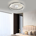 WINDSOR ACRYLIC CIRCLE CEILING FAN WITH DIMMABLE LED LIGHTS