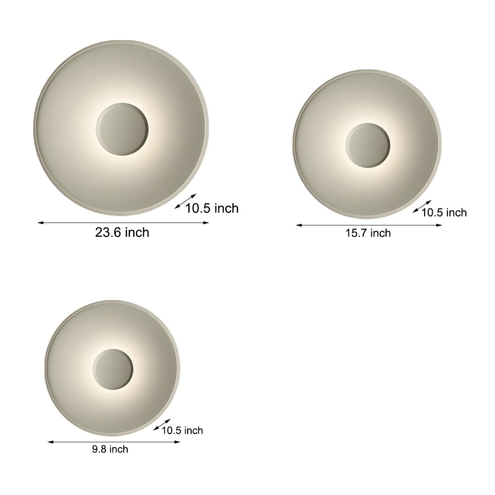 WINDSOR CIRCLE ALUMINUM LED CEILING ILLUMINATOR