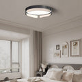 RAVENHURST HAMMERED GLASS CIRCULAR LED CEILING FIXTURE