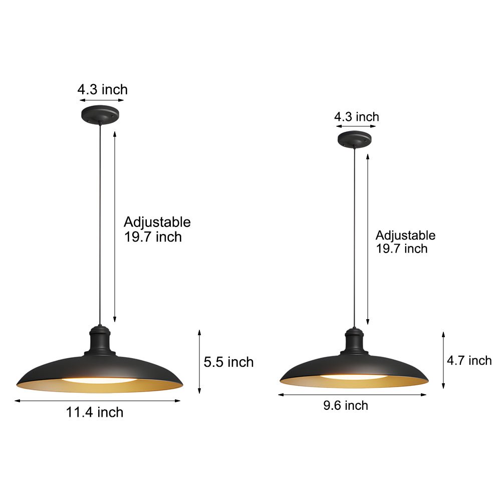 RAVENSCROFT METAL SAUCER HANGING LANTERN
