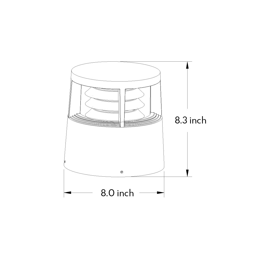 FENWICK SLIMLINE LED GARDEN PATHWAY LANTERN