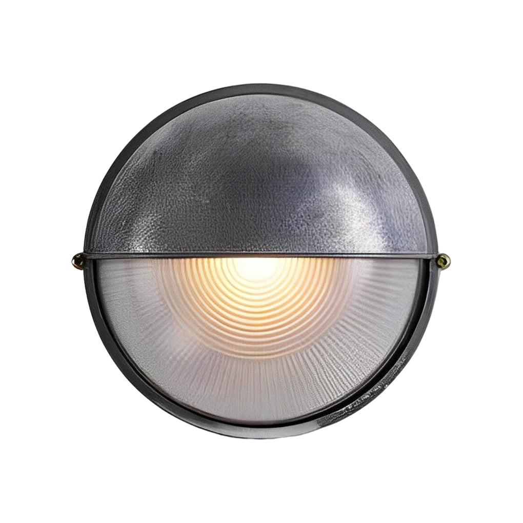 WINTERBOURNE RUSTIC OVAL BULKHEAD LANTERN