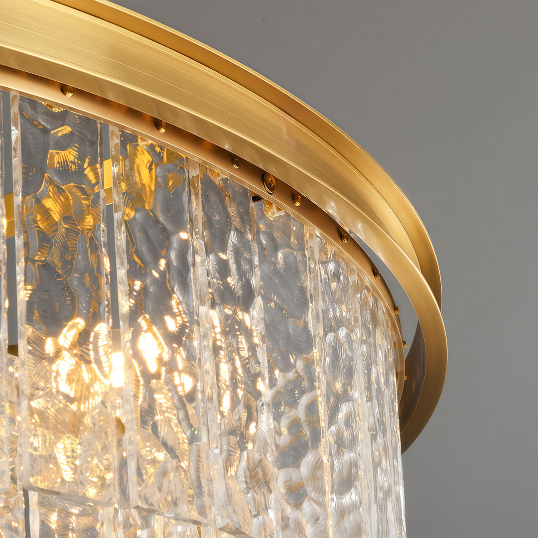WINTHORPE COPPER CRESCENT CHANDELIER