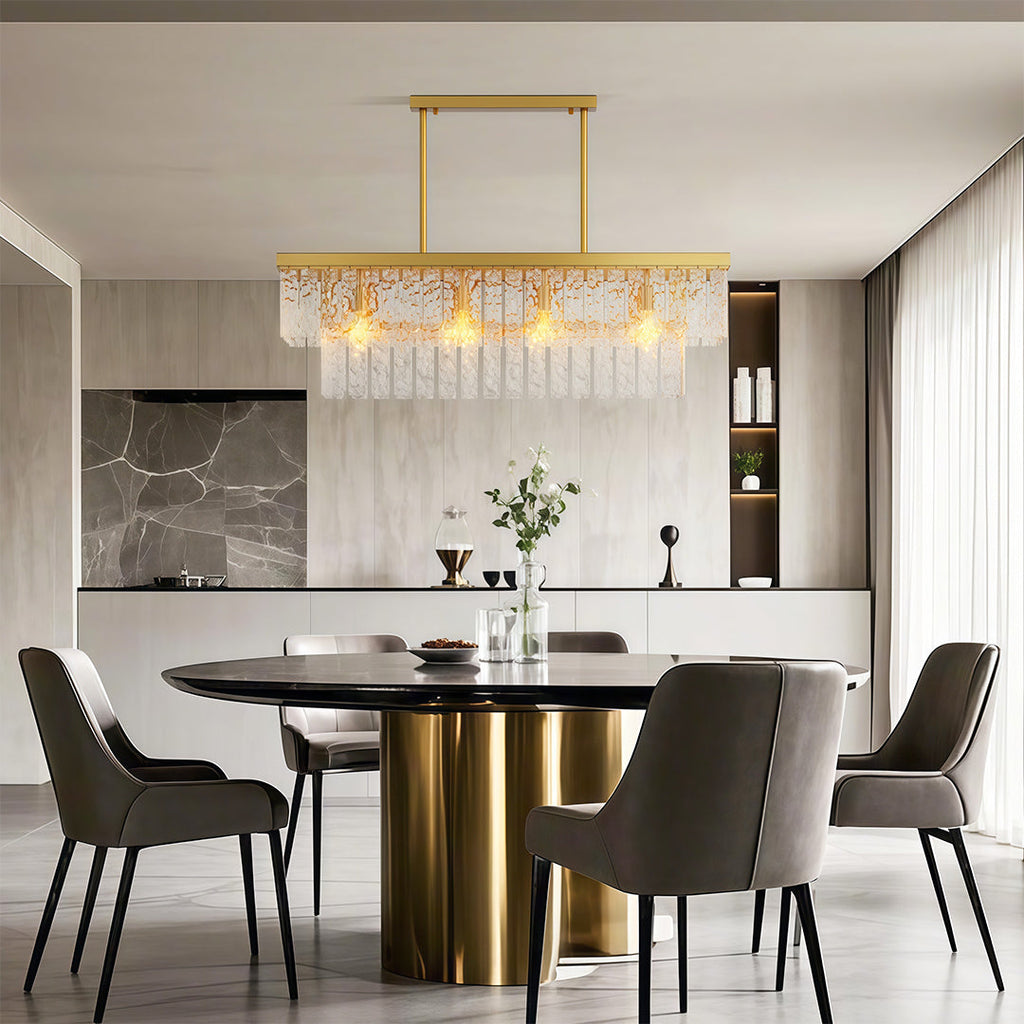 WINTHORPE COPPER CRESCENT CHANDELIER