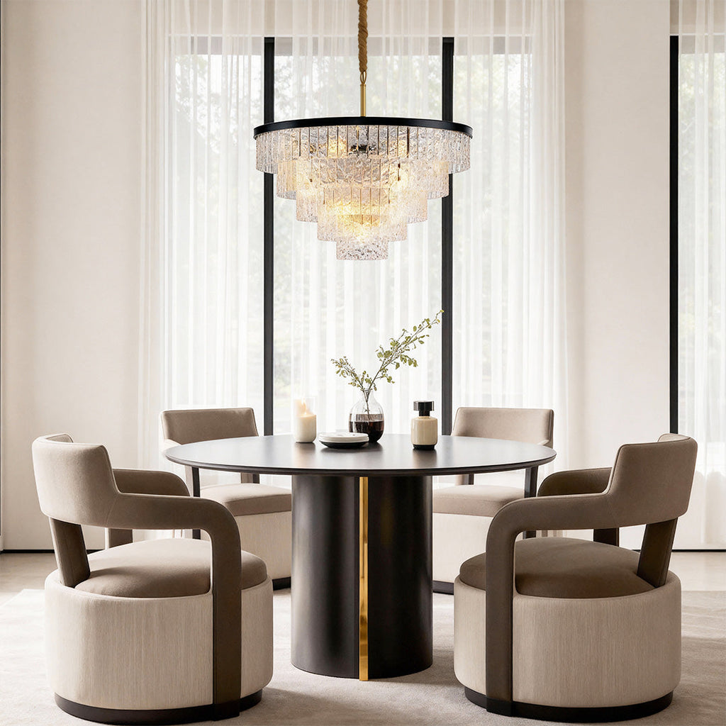 WINTHORPE COPPER CRESCENT CHANDELIER