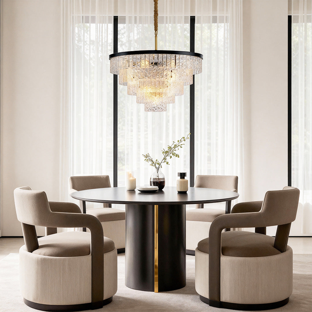 WINTHORPE COPPER CRESCENT CHANDELIER