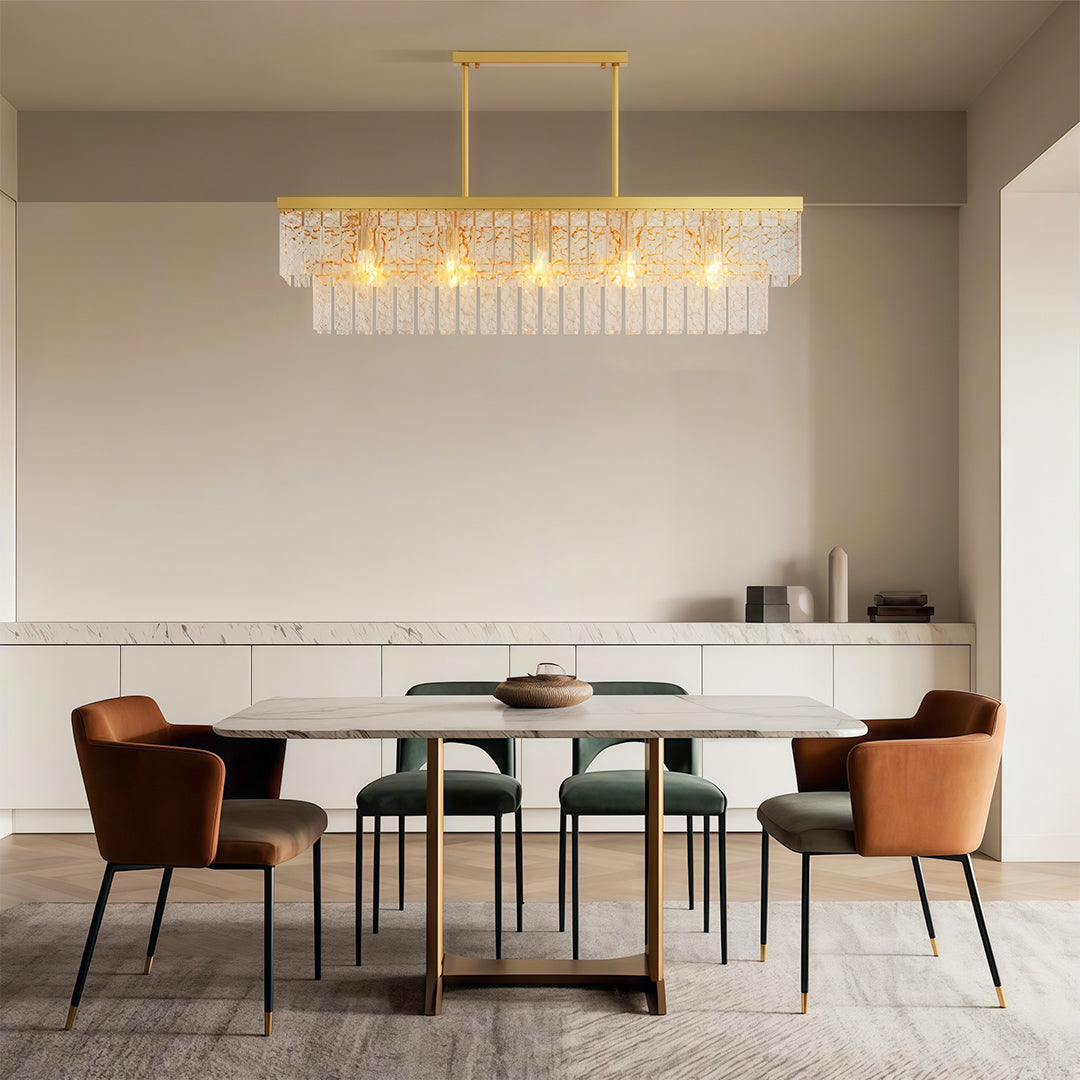 WINTHORPE COPPER CRESCENT CHANDELIER