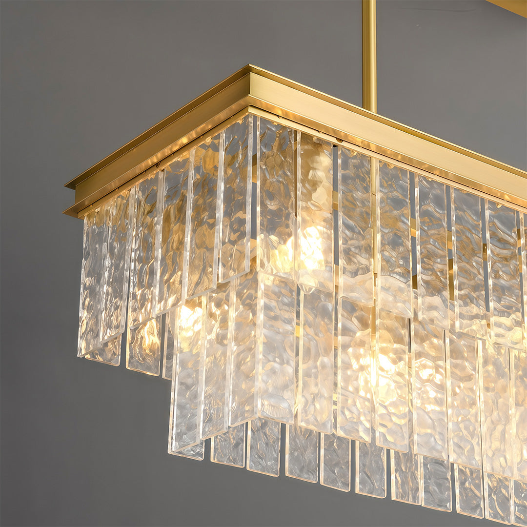 WINTHORPE COPPER CRESCENT CHANDELIER