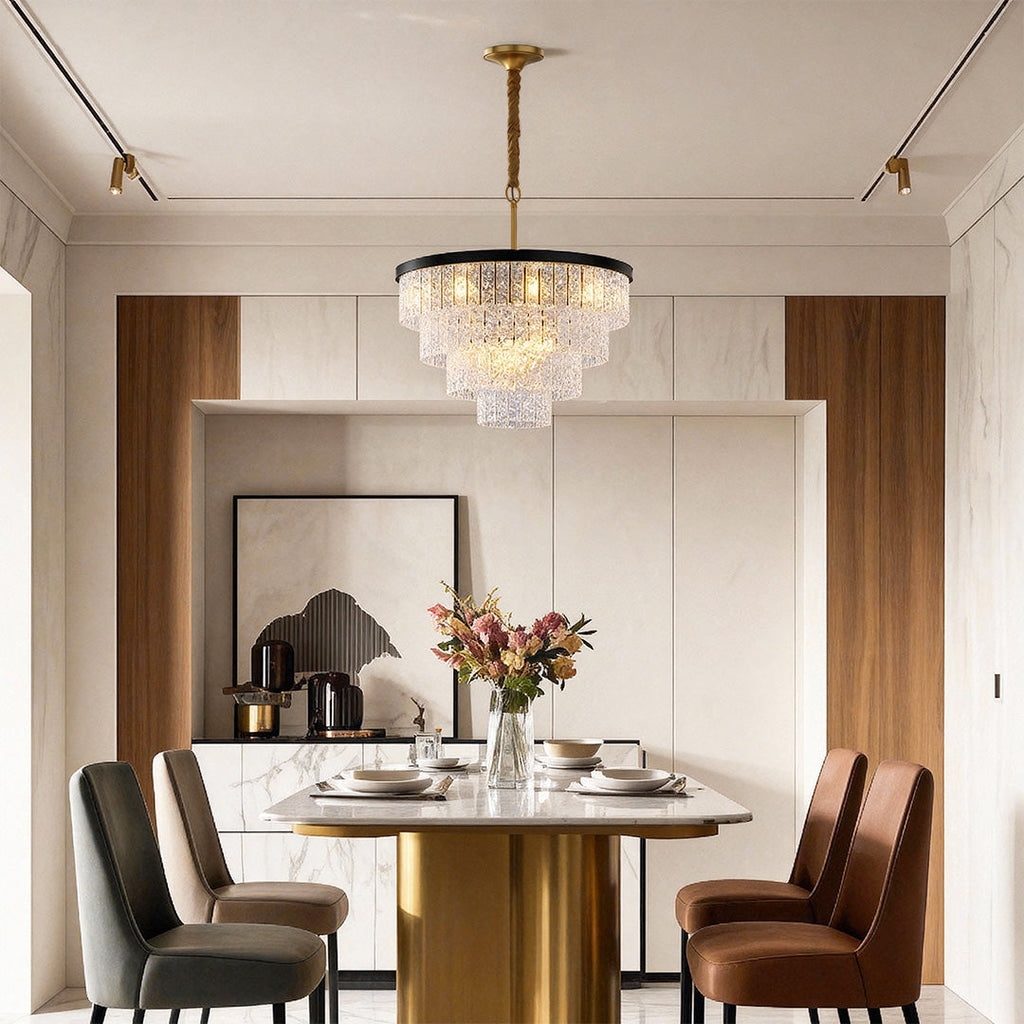 WINTHORPE COPPER CRESCENT CHANDELIER