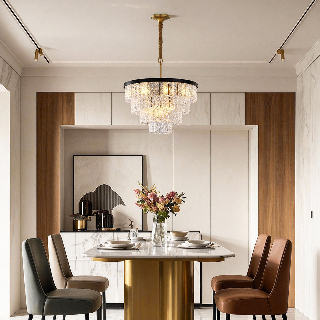 WINTHORPE COPPER CRESCENT CHANDELIER