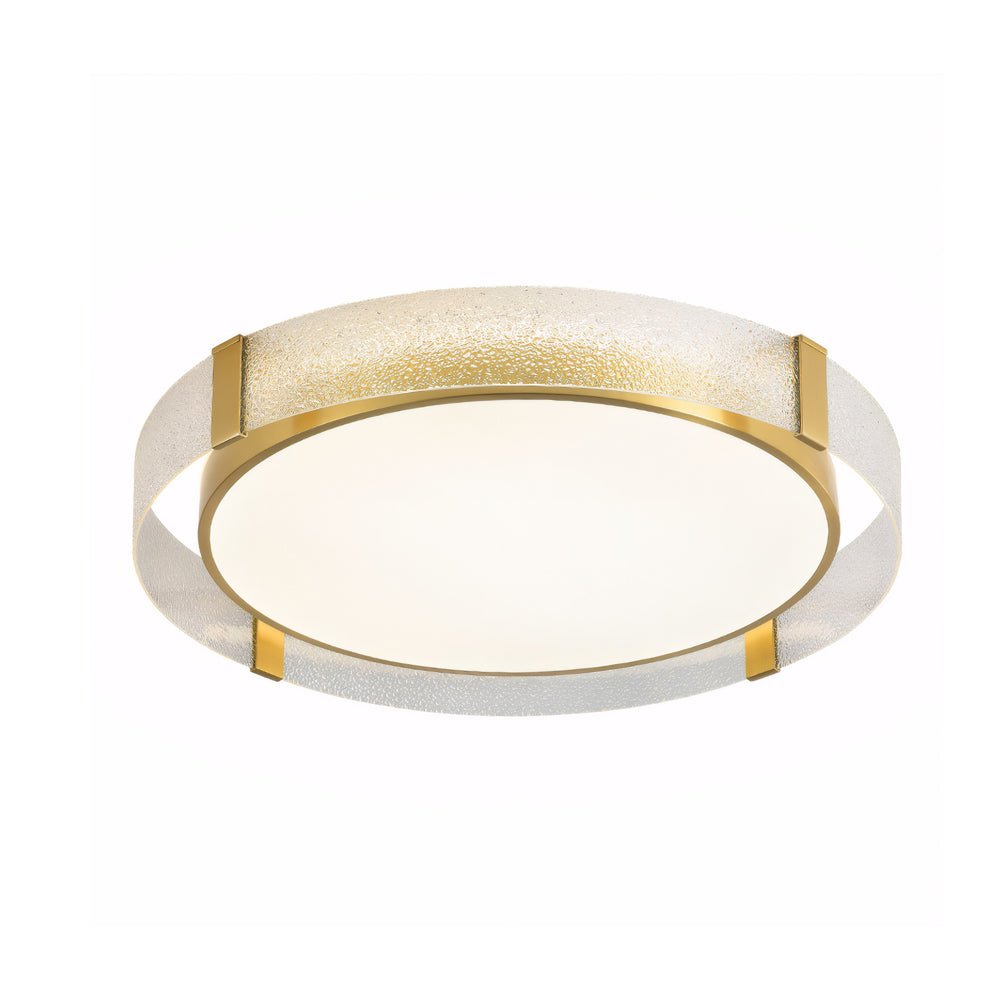 RIVERTON COPPER BUBBLE DRUM LIGHT FIXTURE