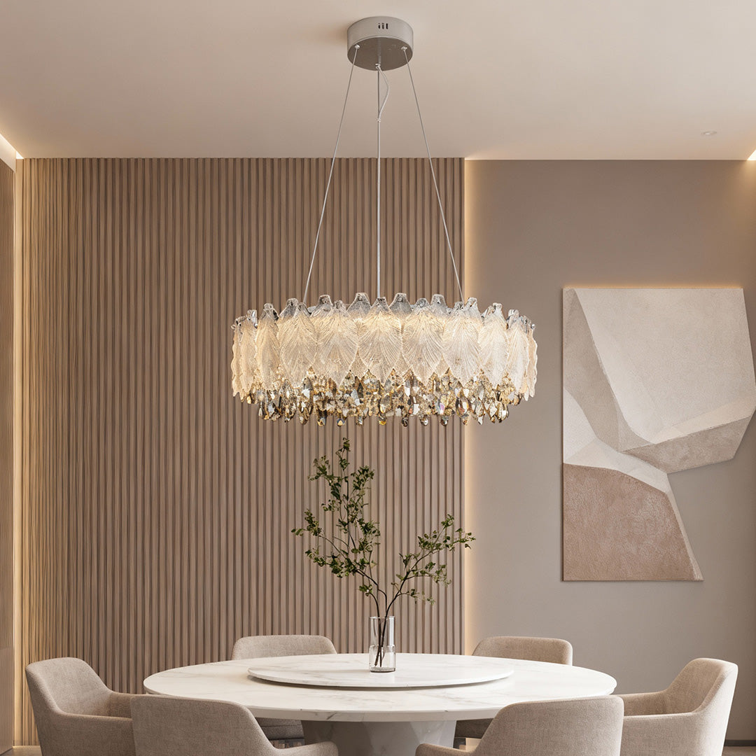 VIVIENNE GILDED CRYSTAL CEILING LANTERN
