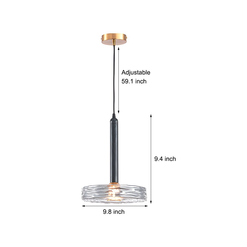 WINTHROP ORBIS VIVID GLASS HANGING LIGHT