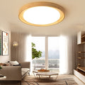 WINTERBOURNE WOODEN CIRCULAR DIMMABLE CEILING LANTERN
