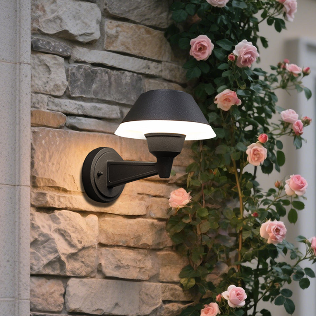 THORNBURY MODERN OUTDOOR WALL LANTERN - WEATHERPROOF MINIMALIST DESIGN