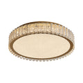 WINDSOR CRYSTAL FLUSH CEILING LIGHT