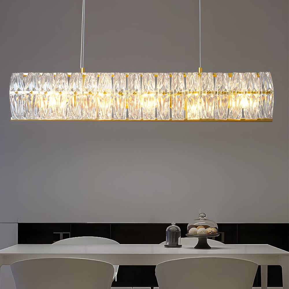 WINDSOR GLASS TRIO DIMMER CHANDELIER