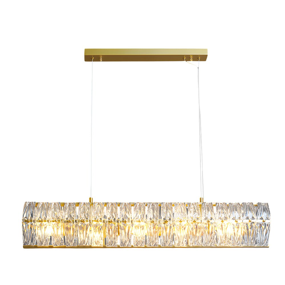 WINDSOR GLASS TRIO DIMMER CHANDELIER