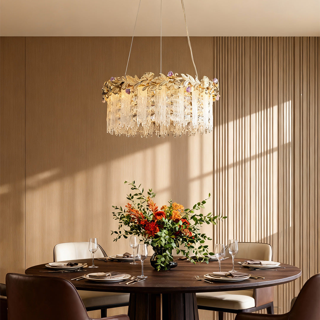 CARLETON CRYSTAL SPHERE CEILING LUMINAIRE