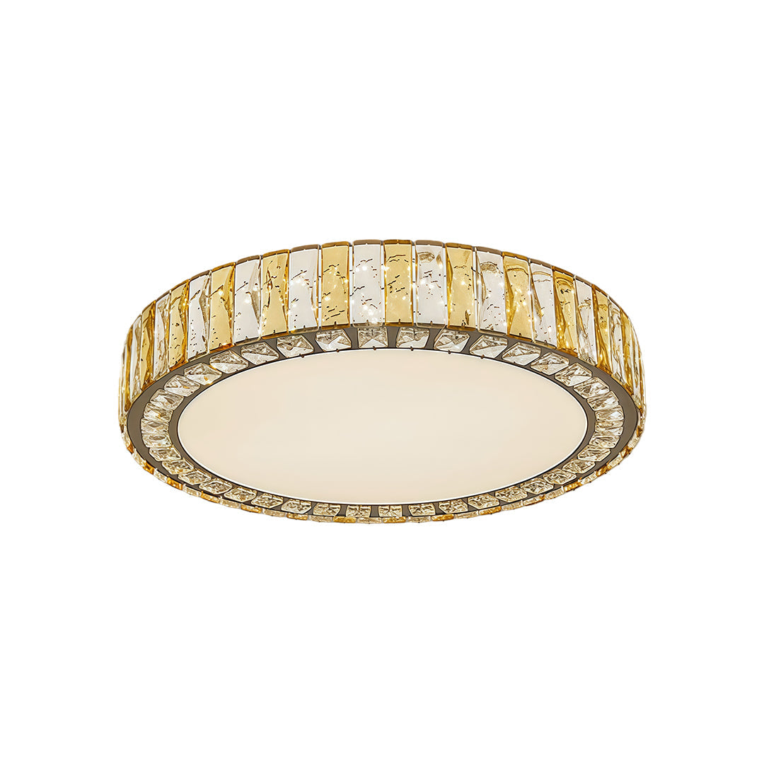 FENWICK CRYSTAL EMBELLISHED FLUSH CEILING LIGHT