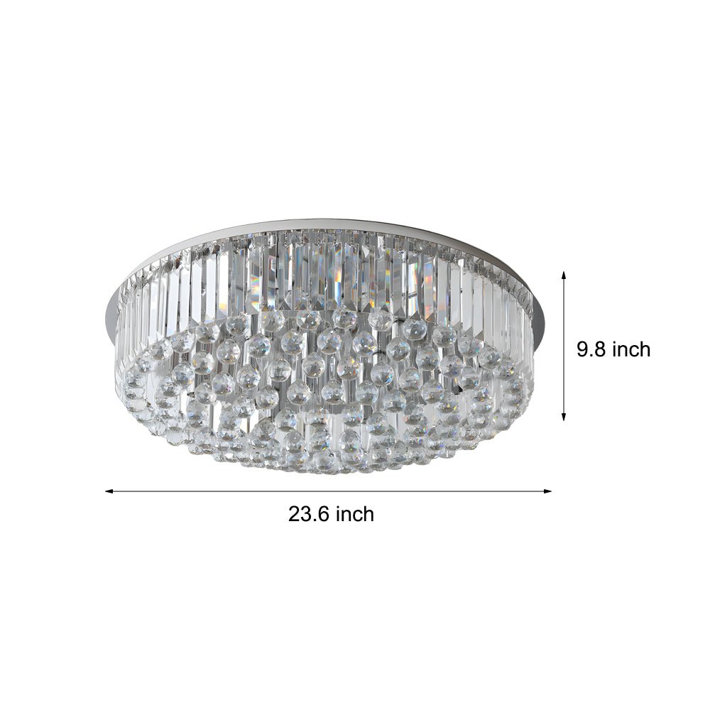 WINTHORPE CRYSTAL EMBRACE DIMMABLE CEILING LUMINAIRE